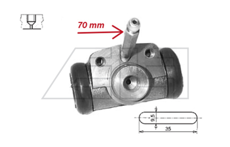 Radbremszylinder - 7407