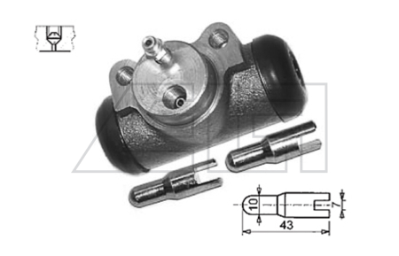 Radbremszylinder - 7591