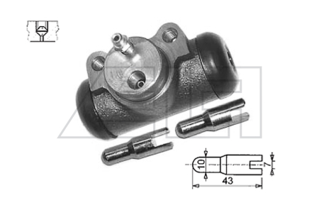 Radbremszylinder - 7624