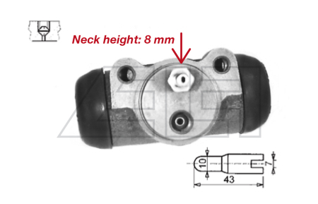 Radbremszylinder - 7656