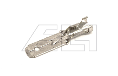 Flachstecker, mit Rastzunge, verzinnt - 770360