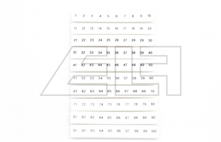 Marking set Zb 6mm - 771289