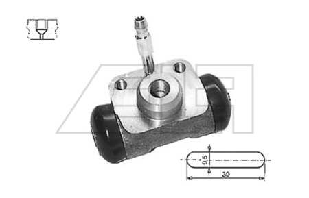 Radbremszylinder - 7714