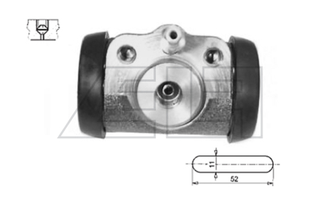 Wheel brake cylinder - 7792