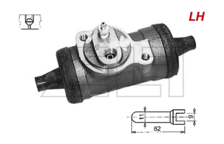 Wheel brake cylinder - 7857