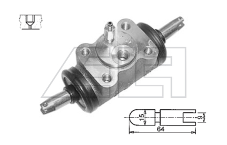 Wheel brake cylinder - 7861