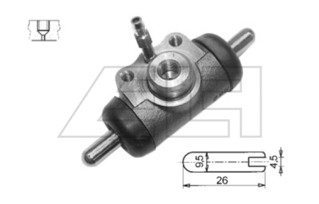 Wheel brake cylinder - 7874