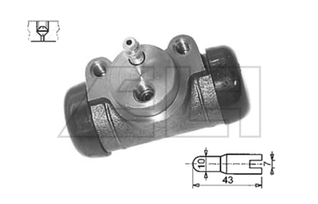 Wheel brake cylinder - 7890