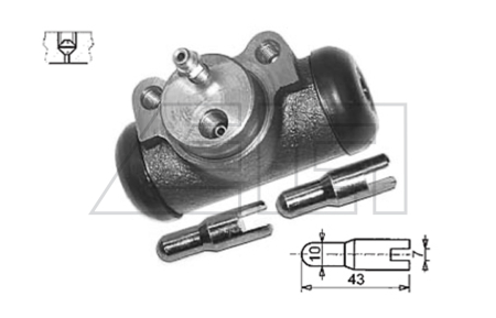 Wheel brake cylinder - 7894