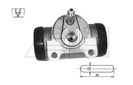 Radbremszylinder - 7910