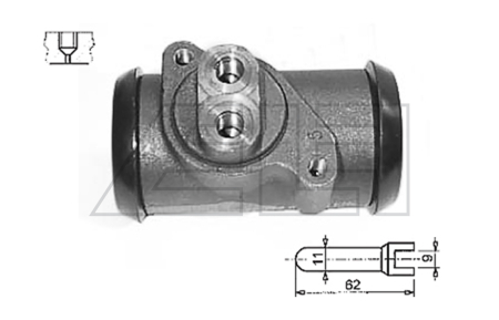 Wheel brake cylinder - 7917