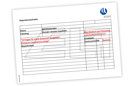 Repararturnachweis - 801982