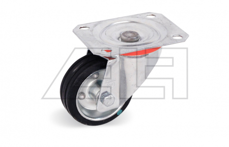 Swivel castor steel plate - 830113