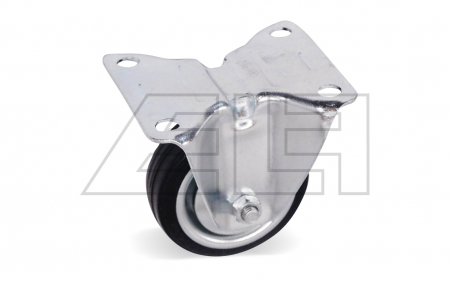 Fixed castor steel plate - 830540