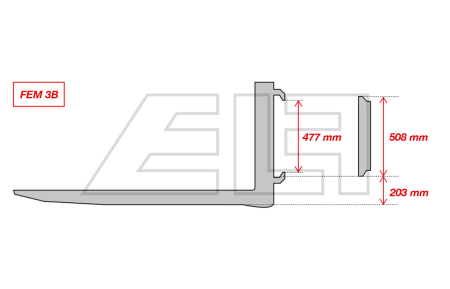Fork tine - 458968