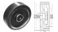 Support wheel