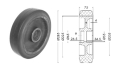 Support wheel