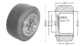 Drive wheel - Poly