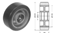 Support wheel