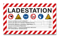 Schild "Ladestation" 700x400