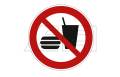 Aufkleber „Essen und Trinken verboten“ - 21389933
