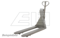 Weighing pallet truck - semi-stainless steel