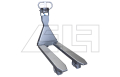 Weighing pallet truck - stainless steel - 21390445