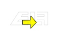 Decals arrow yellow