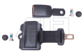 Duo Sensitive lap belt, left