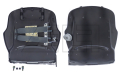 Back plate cpl.