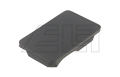 Rectangular rubber cover