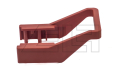 LV 320A, Handle red, clip - 24433231