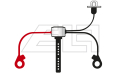 Levelsensor mit externer LED mit Linse 127mm
