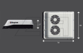 Integral Power Duo 24-Volt Roof-Mounted Air Conditioner - 26501417
