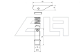 Rocker arm - locking FEM 3+4 / ø=15mm bis 2008 - 339825