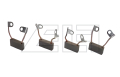 Carbon brush set