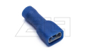 Flat plug sleeve insulated blue