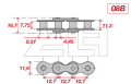 Single Roller Chain