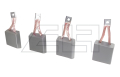 Carbon brush set