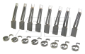 Carbon brush set