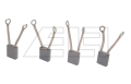 Carbon brush set