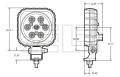 LED Arbeitsscheinwerfer Modell 840 XD Geländeausleuchtung - 523847