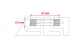 Glassicherung VPE 100 St.