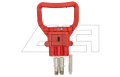 REMA DIN 80A, Dose rot m. Griff, 25mm² (Batterie)