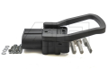 REMA DIN 160A, Stecker, screw-on-handle, 50mm² (vehicle/charger) - 668743