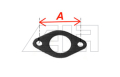 Dichtung A = 2” 3/8