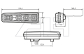 LED Fahrscheinwerfer Modell 516 - 823056