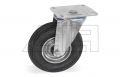 Swivel castors pneumatic tires