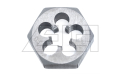 Hexagonal cutting nut